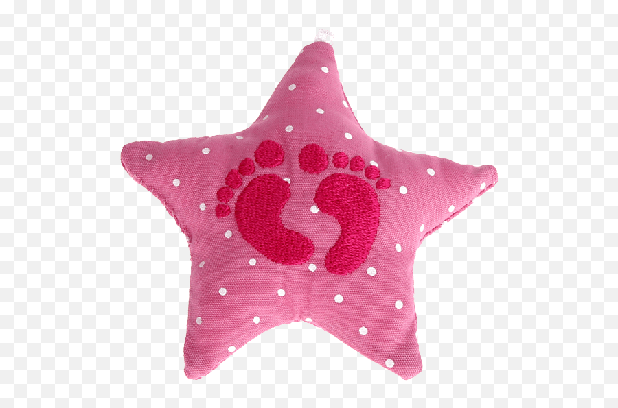 Textile Star Baby Pink Feet - Buy In Schnullerkettenladen Kfc Png,Baby Feet Png
