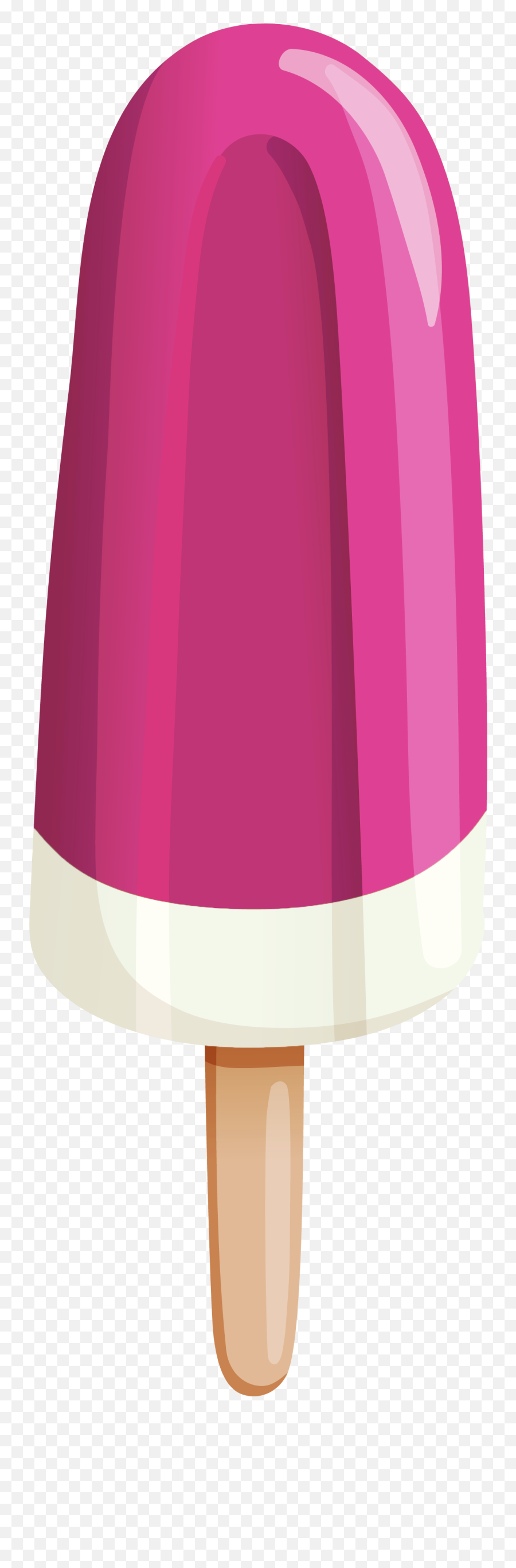 Pink Ice Cream Stick Png Clipart - Ice Cream Stick Vector Png,Stick Png