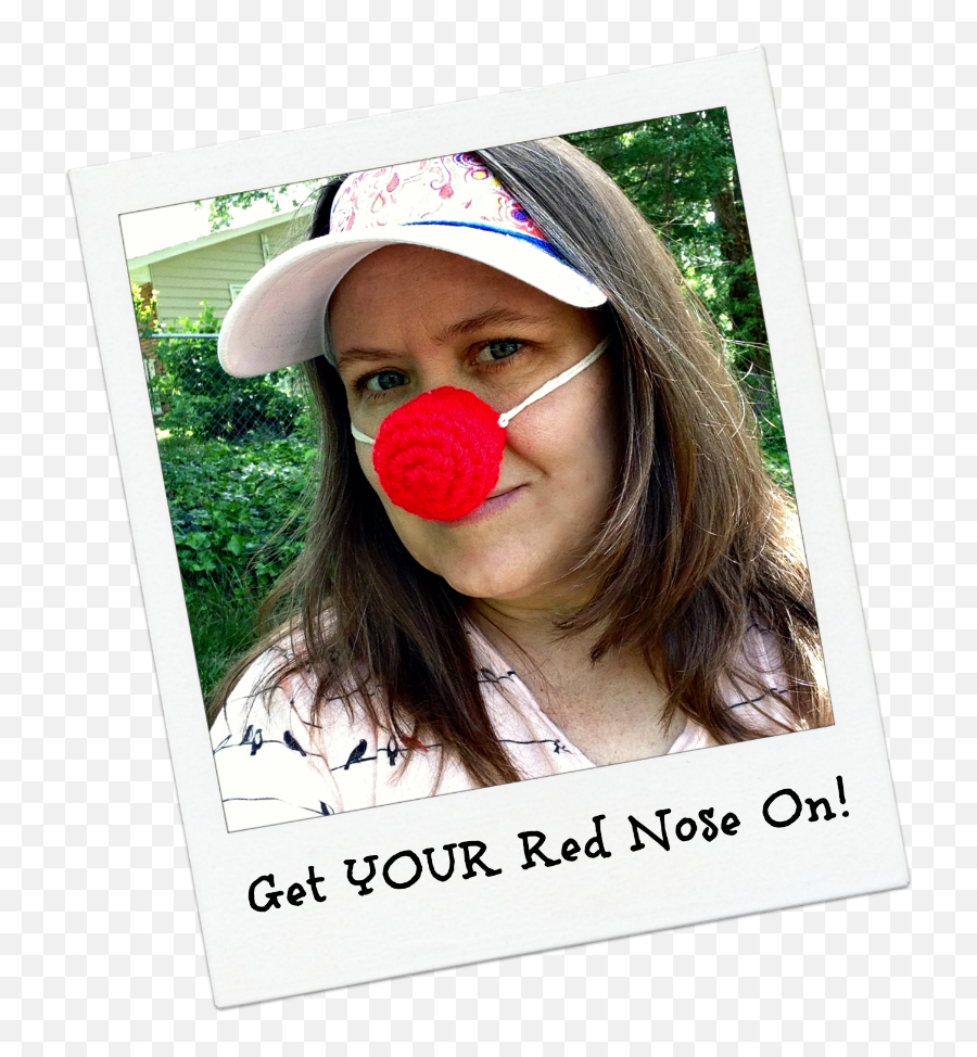 Itu0027s Time To Get Your Red Nose - Frogging Along Girl Png,Clown Nose Png