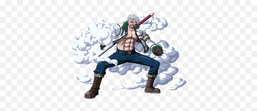 Download Smoker Marine Vice Admiral By - Vice Admiral Smoker From One Piece Png,One Piece Png