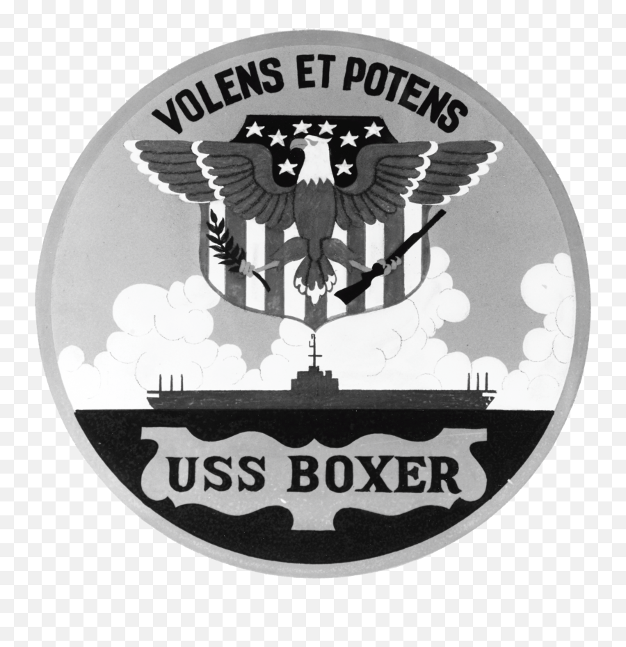Fileuss Boxer Lph - 4 Insignia In 1959 Nh 64827knpng Uss Boxer Logo,Boxer Png