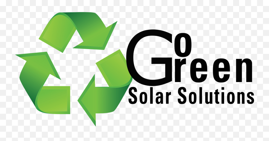 Go Green Solar Solutions Recycle Logo - Solar Go Grean Png,Recycle Logo Png