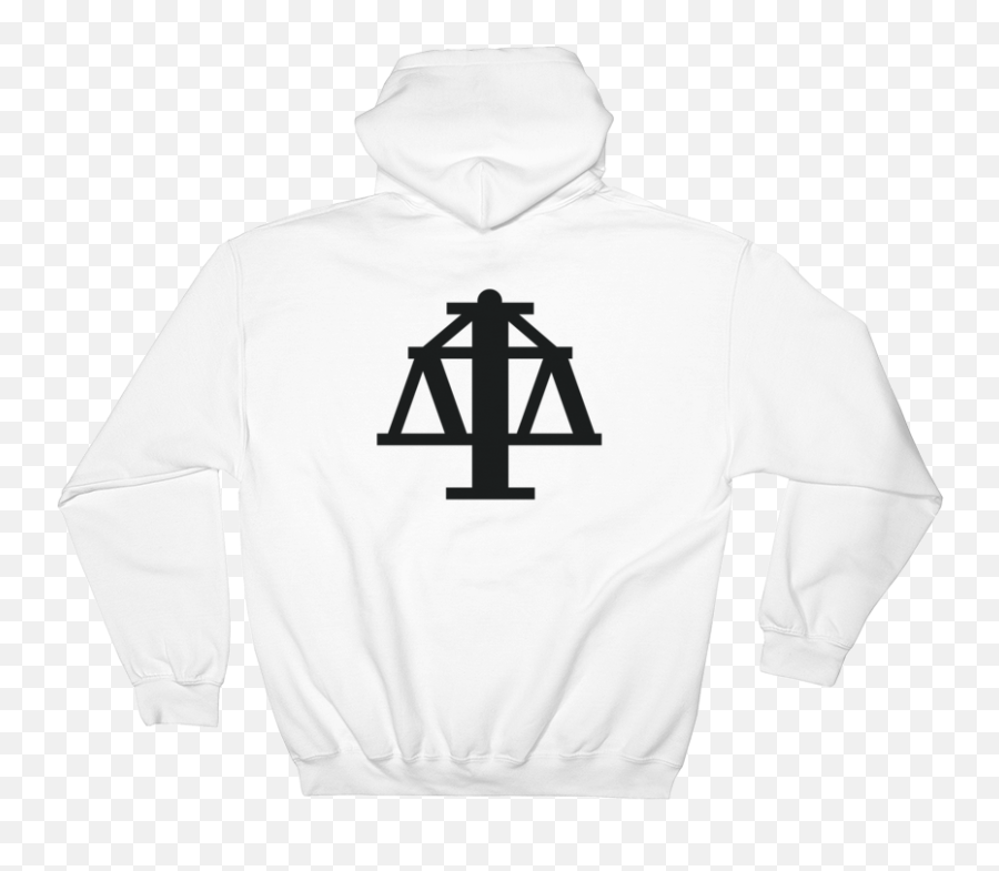 Justice Scales Hoodie Back Print U2013 American Lit - Hoodie Png,Justice Scale Png