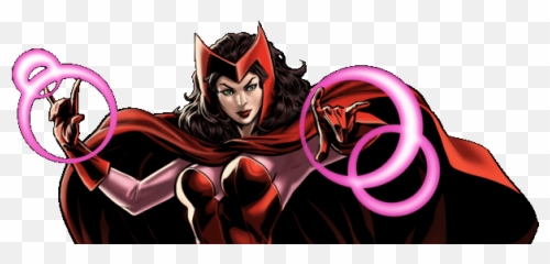 Scarlet Witch Character - App Icon - Fan Art transparent PNG - StickPNG