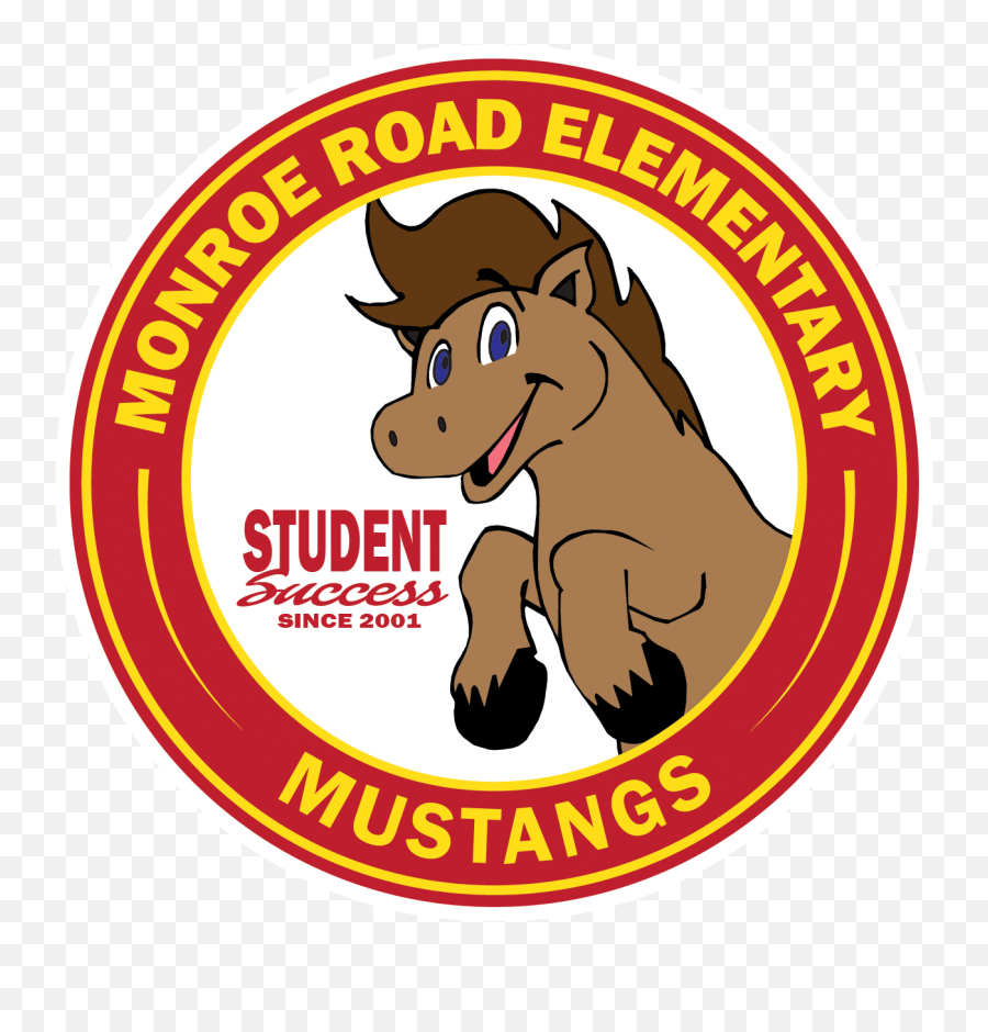 School Information For Monroe Road Elementary - Stomadent Png,Mustang Mascot Logo