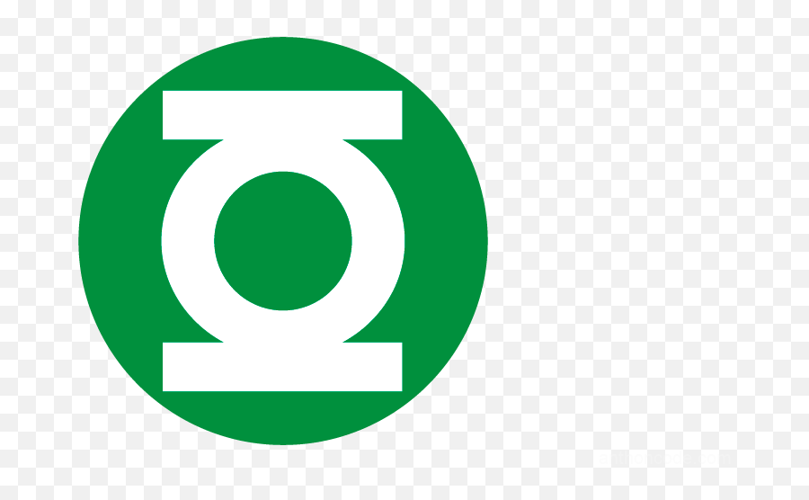 Descarga El Logo Green Lantern En Formato Png Vector - Green Lantern Logo Vector,Green Lantern Logo Png