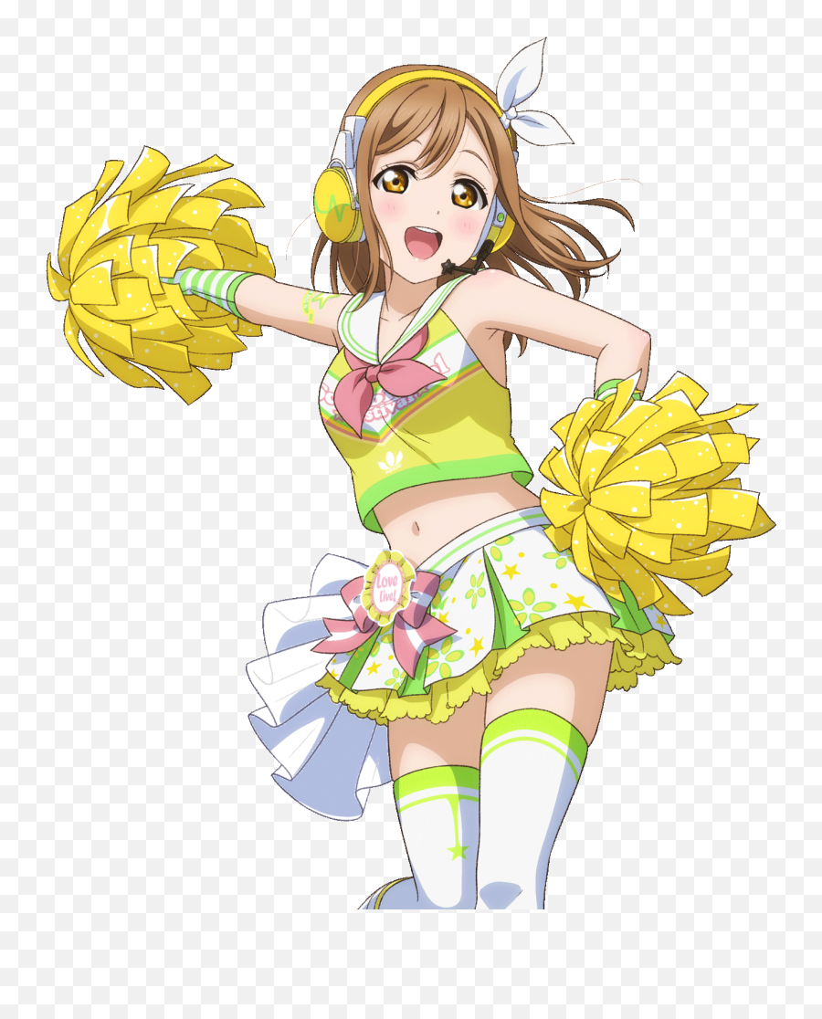 Love Live Sunshine Kunikida Hanamaru Cheerleader Png