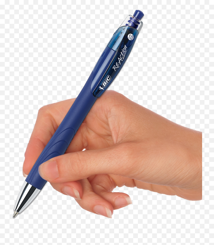 Pen In Hand Png Image - Mão Na Caneta Bic,Pen Transparent Background