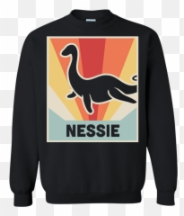 Download Retro Loch Ness Monster T Png