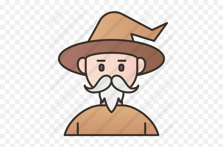 Wizard - Cartoon Png,Wizard Beard Png