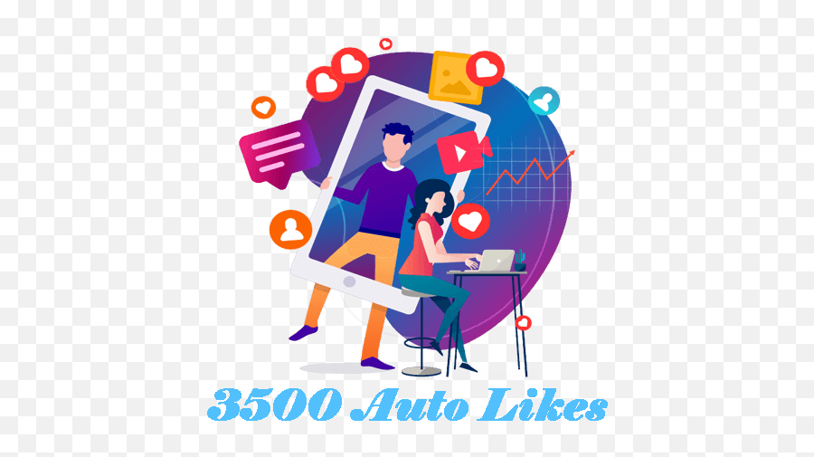 Buy 3500 Automatic Instagram Likes - Social Media Management Png Clip Art,Instagram Likes Png