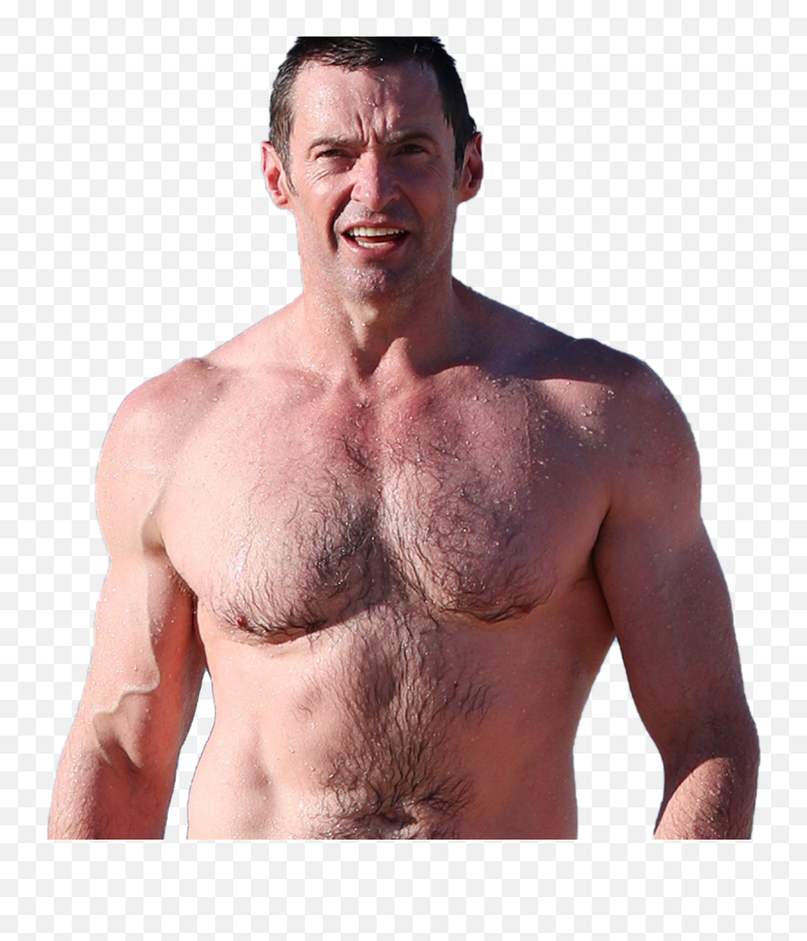 Hugh Jackman Free Png - Beach Body With Hair,Hugh Jackman Png