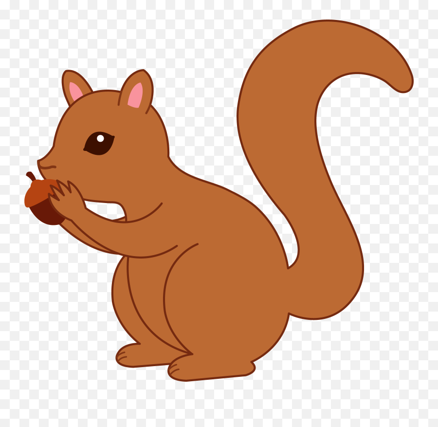 Clipart Home Squirrel Transparent - Transparent Background Squirrel Clipart Png,Squirrel Transparent