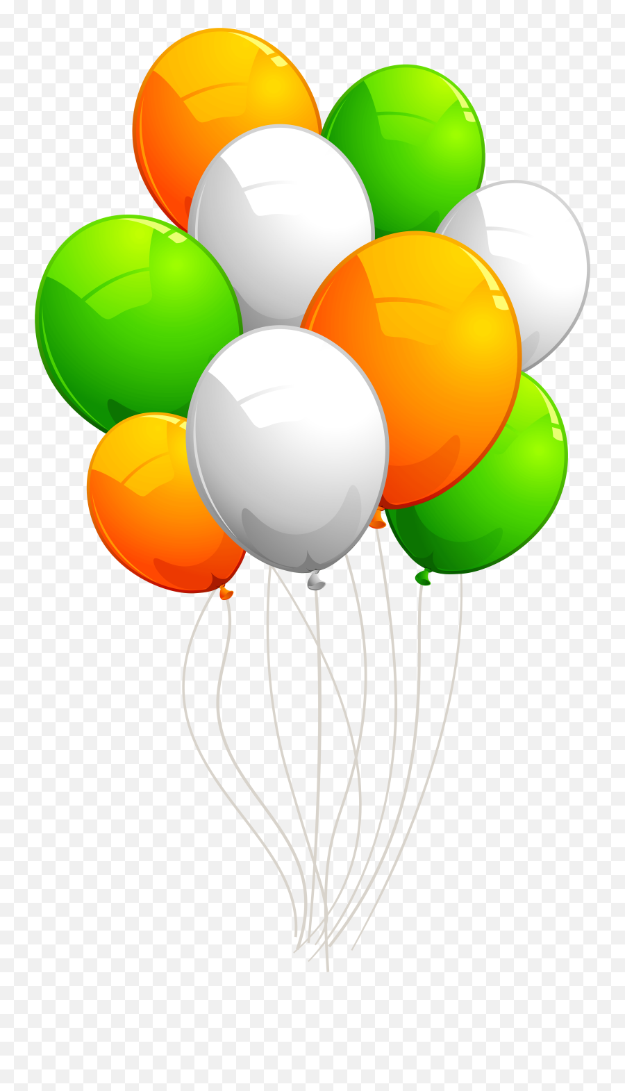 Irish Balloons Transparent Png Image - Balloons St Day Clipart,Up Balloons Png