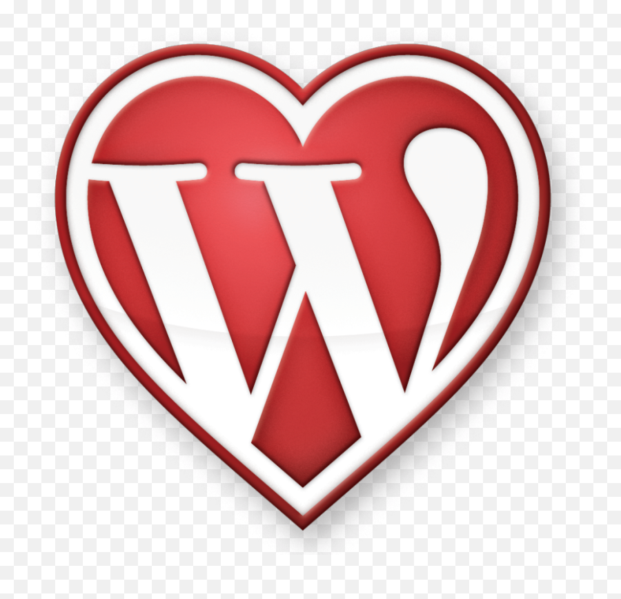 Halfblog - Wordpress Icon Png,Half Heart Png