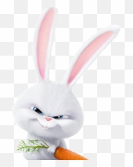 Secret Life Of Pets Rabbit Snowball Png - Rabbit From Secret Life Of Pets,Snowball Png
