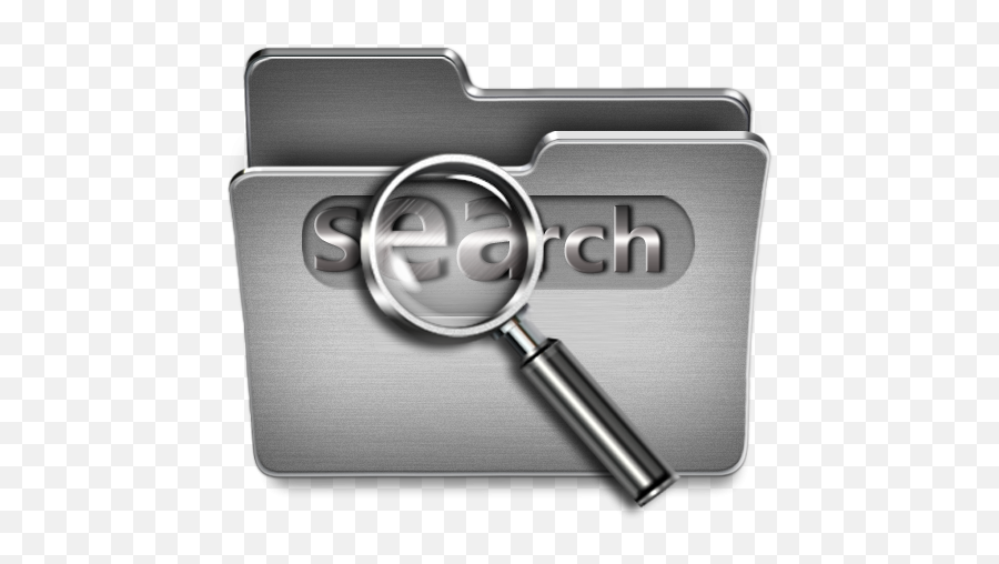 Search Steel Folder Icon Png Clipart Image Iconbugcom - Search Folder Png,Search Icon Png
