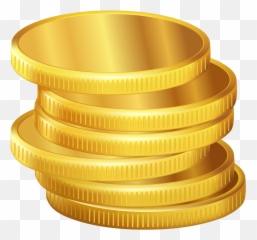 Golden Coins Png Clipart - Png