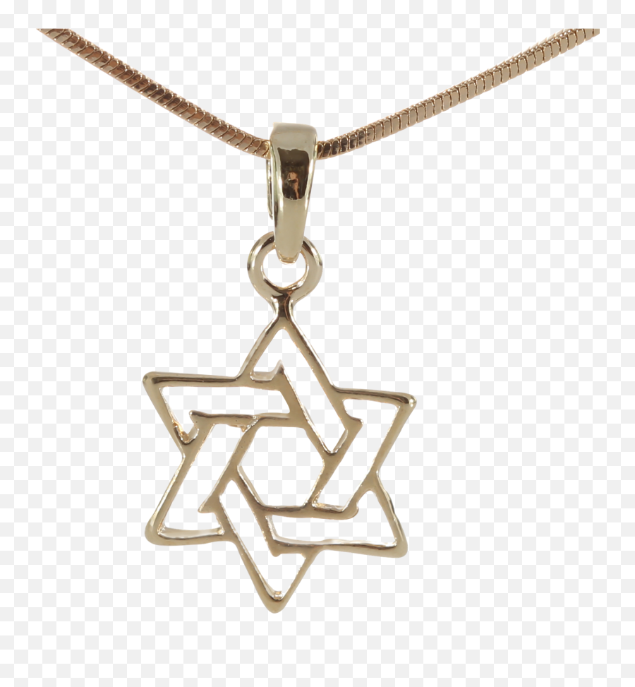 Details About Star Of David Lucky Charm Pendant Modern Stylish Jewish Necklace Judaica Karma - David Star Of Solomon Png,Jewish Star Png
