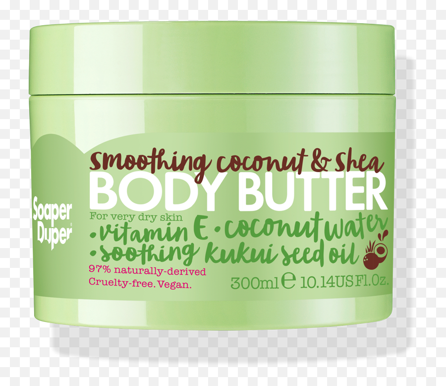 Smoothing Coconut U0026 Shea Body Butter - Cosmetics Png,Butter Png