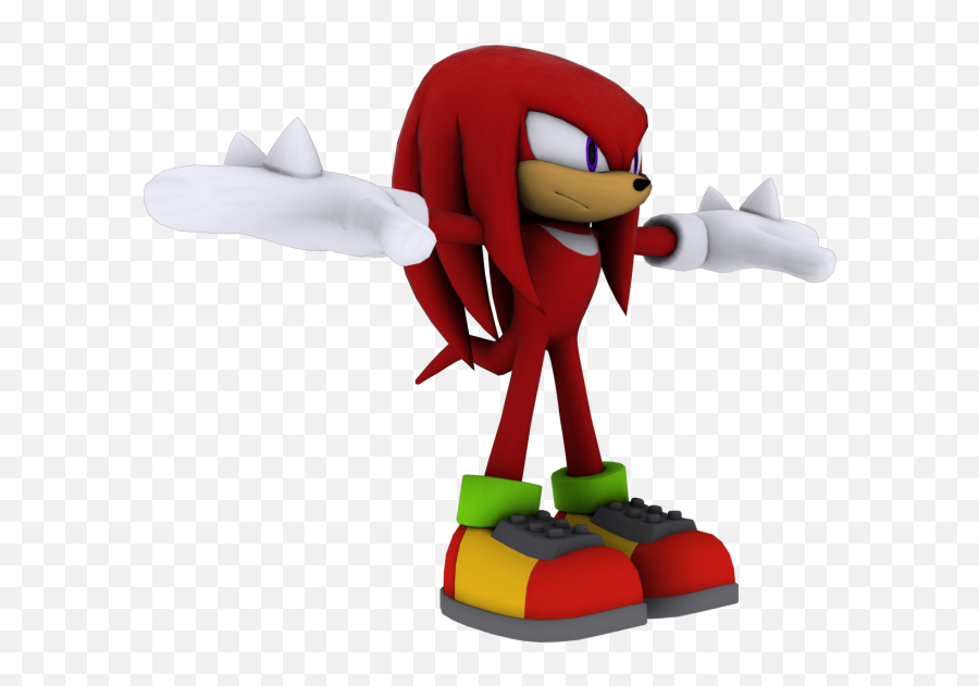 Pc Computer - Sonic Generations Knuckles The Echidna Sonic Generations Knuckles Model Png,And Knuckles Png