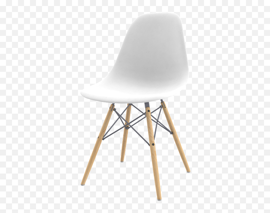 Eames Chair - White White Eames Chair Png,Chairs Png