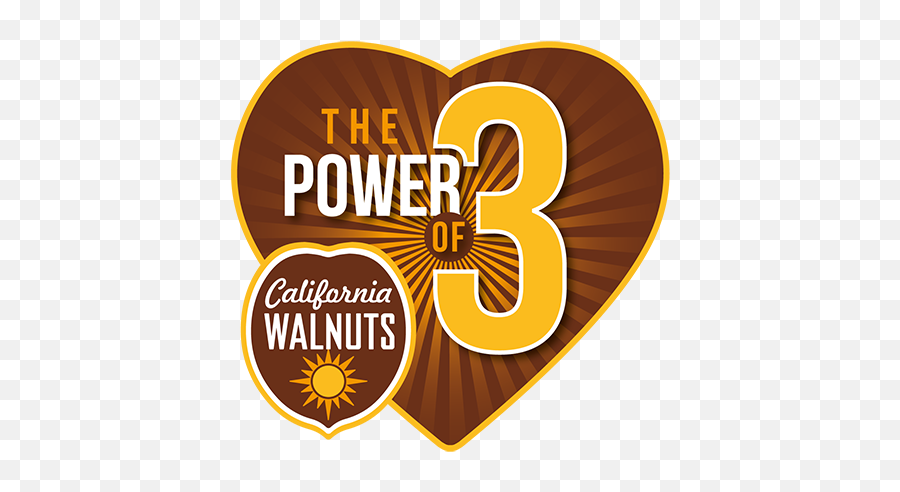 The California Walnut Commission Launches Global Power Of 3 - Heart Png,Walnuts Png