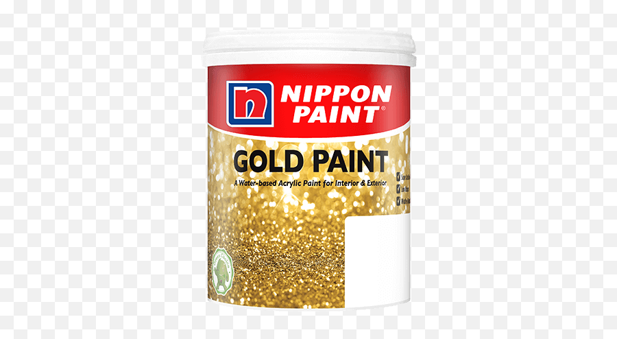 Gold Paint - Nippon Paint Gold Color Png,Gold Paint Png
