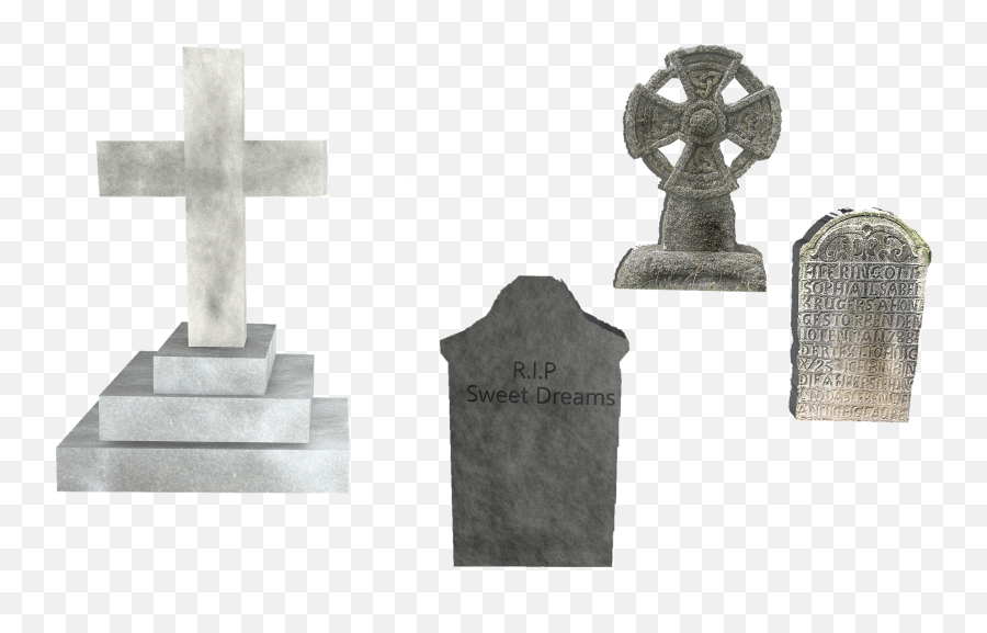 Burial Cemetery Cross Death - Headstone Png,Headstone Png