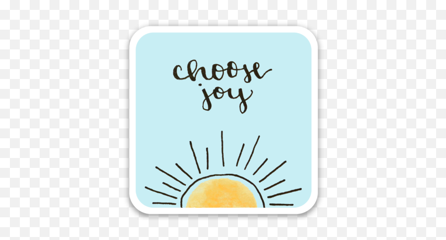 Choose Joy Sticker Simply Sarah Bagarah - Clip Art Png,Proof Png