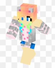 Nyan Cat Girl Fix Skin - Minecraft Skins Girl Nyan Cat Png,Nyan Cat Png