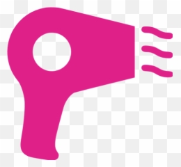 Barbie Pink Hair Dryer Icon - png