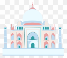 Taj Mahal Monument Graphic Picmonkey Graphics - Student Biryani Png,Taj Mahal Png