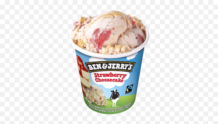Pin By Moved - Ben En Jerry Strawberry Cheesecake,Cheesecake Png