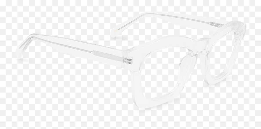 Storm View Transparent Rectangular Glasses - For Teen Png,Storm Transparent