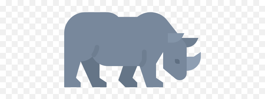 Rhino - Rinoceronte Icon Png,Rhinoceros Png