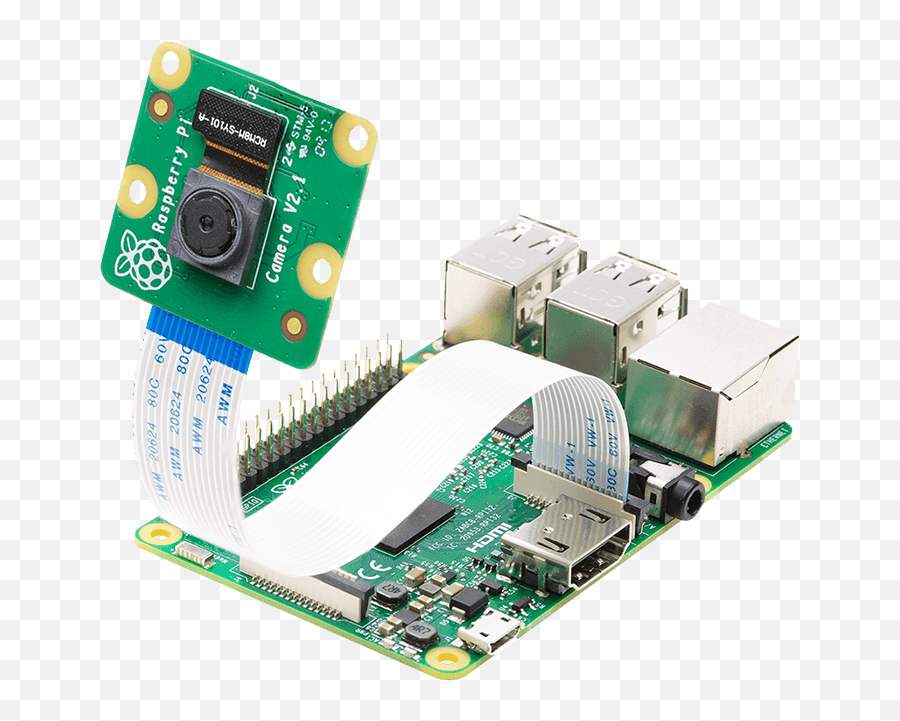 Raspberry Pi Camera Pinout - Raspberry Pi With Camera Png,Raspberry Pi Png