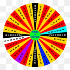 Wheel Of Fortune - Wheel 1000x1000 Roblox Black And White Picture Of Spinning Wheel Png,Wheel Of Fortune Logo