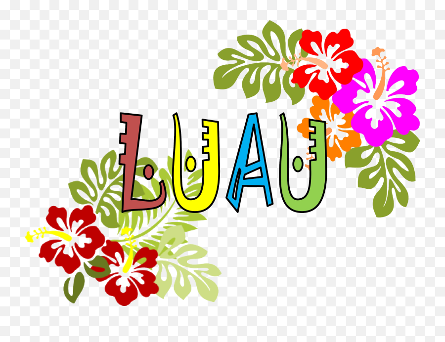 Aloha Hawaiian Luau Png Image - Hibiscus Clip Art,Aloha Png