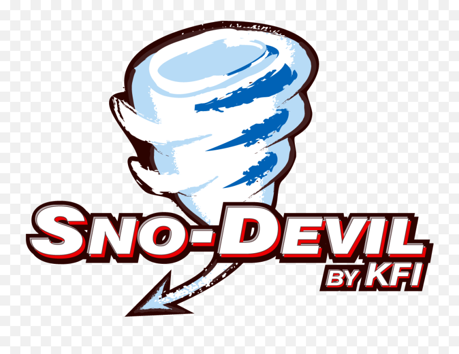 Download Hd Sno - Devil Logo Snow Shovel Transparent Png Language,Shovel Logo