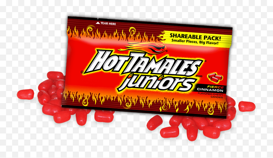 Fierce Cinnamon Classic Hot Candy Tamales - Mike And Ikes Spicy Png,Hot Tamales Logo