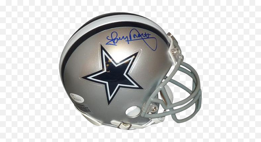 Tony Dorsett Autographed Dallas Cowboys - Dallas Cowboys Png,Cowboys Helmet Png