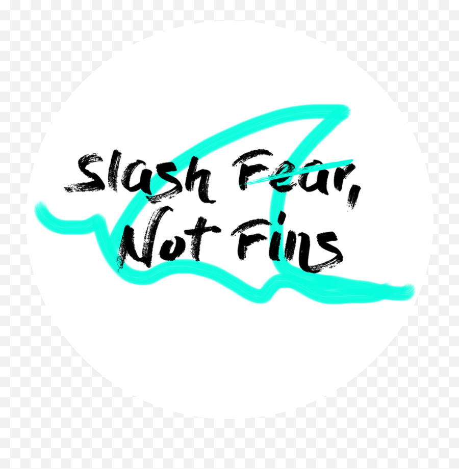Slash Fear Not Fins Sticker Png - Dot,Circle Slash Png