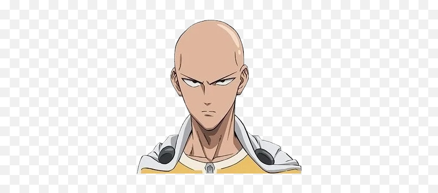 Top 20 Strongest Anime Characters To Date - One Punch Man Egg Png,Saitama  Face Png - free transparent png images 
