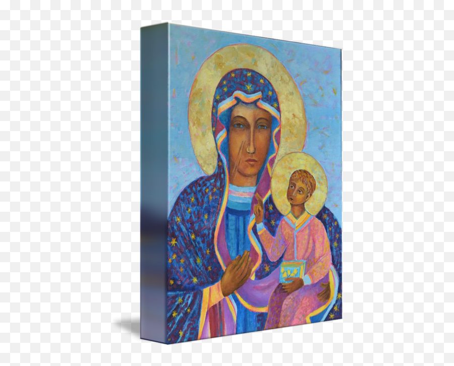 Virgin Mary And Child Black Madonna Our - Prophet Png,Mary Icon