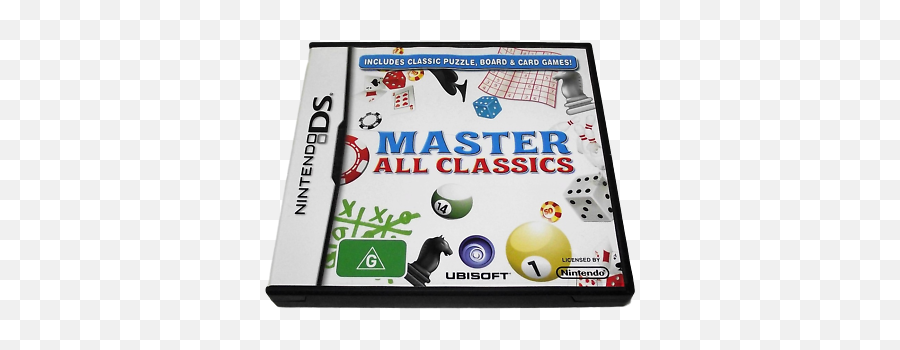 Master All Classics Nintendo Ds 2ds 3ds Game Complete Ebay - Nintendo Ds Chess Png,Nintendo Cartridge Icon