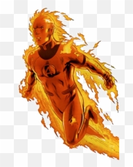 Human Torch Png Images Transparent Background Play - Human Torch Fantastic Four Comics,Torch Png