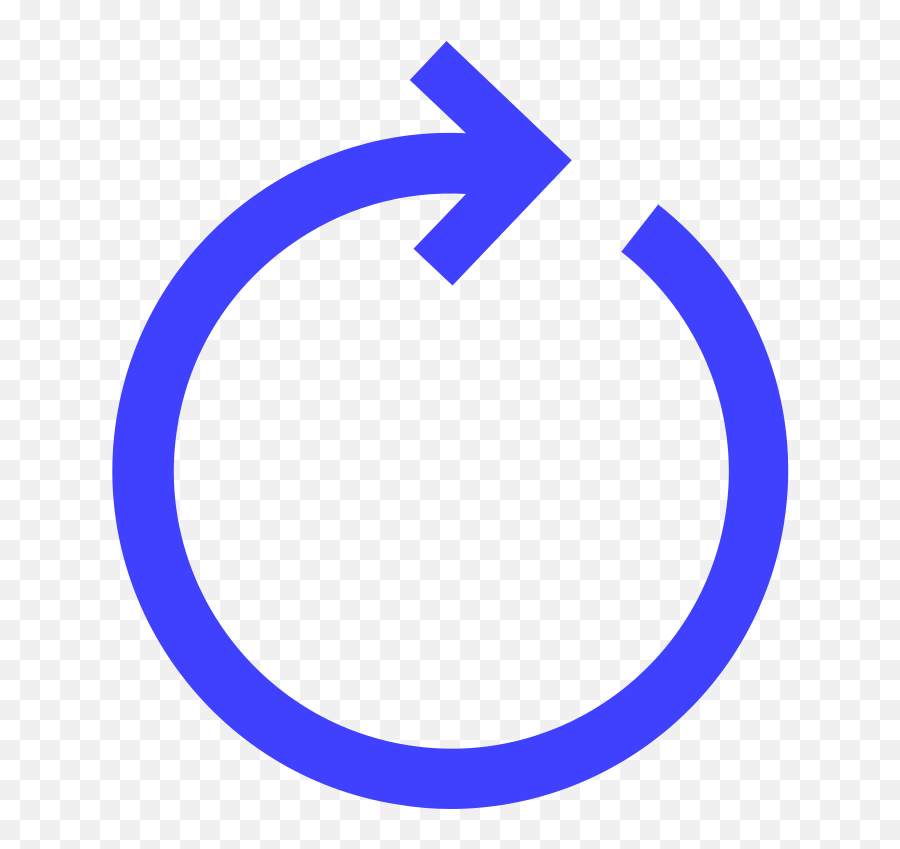 Circular Arrow - Icono Flecha Circular Png,Circular Arrow Icon