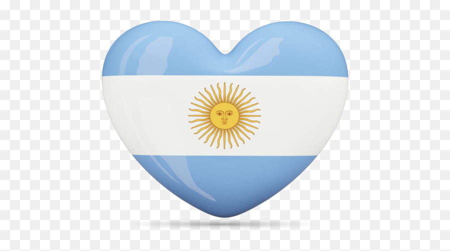 Heart Icon - Argentina Flag Png,Argentina Flag Png