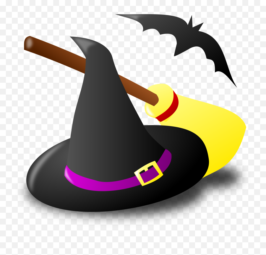 Library Halloween Hats Png - Witch Hat Transparent Background,Witch Hat Transparent Background